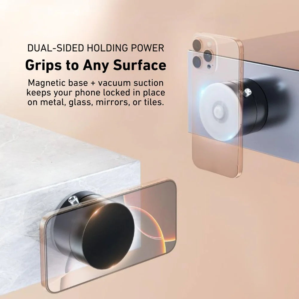 Vacuum Magnetic Suction Phone Holder