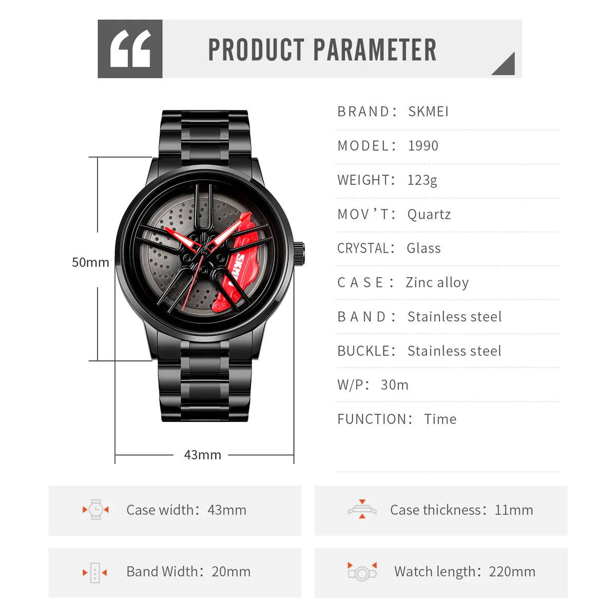 TorqueTime™ Sports Edition Watch [Limited Edition]