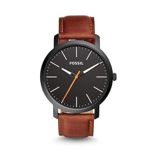 Luther Three-Hand Brown Leather Premium Watch