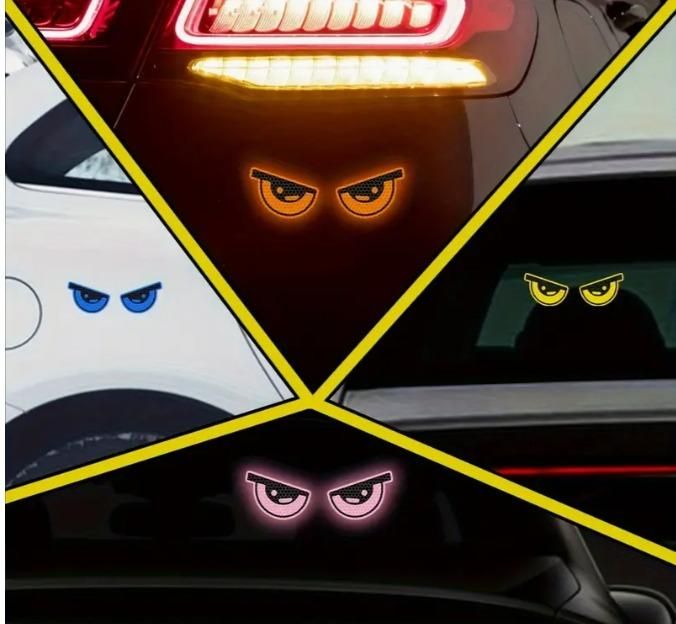 Monster Eyes Car/Bike Reflective Stickers
