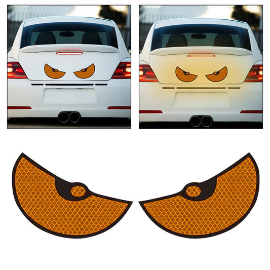Monster Eyes Car/Bike Reflective Stickers