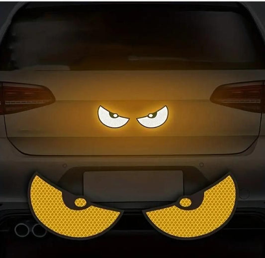 Monster Eyes Car/Bike Reflective Stickers