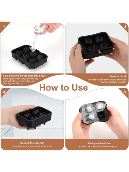 3D Skull Silicon Ice Cube Tray